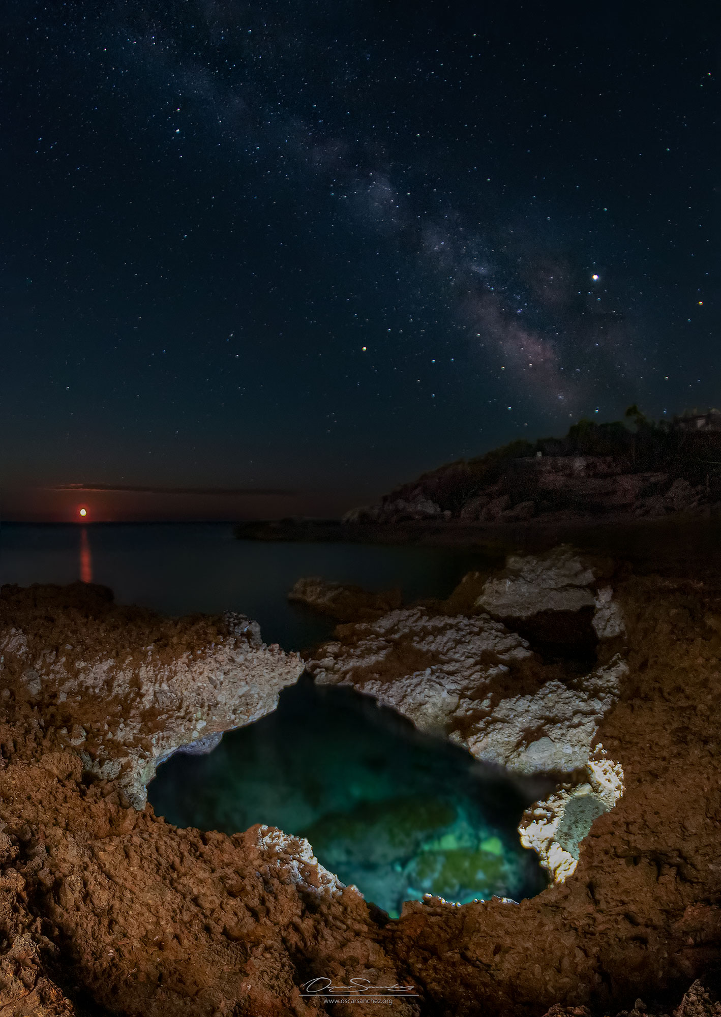 Via lactea, noche y estrellas